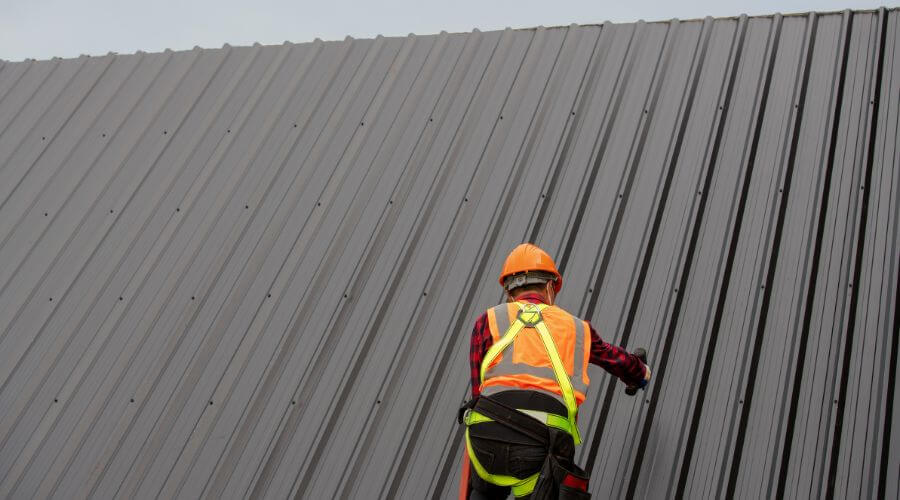 Professional metal roof installation services in Clinton, PA